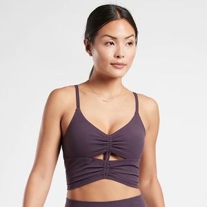 Athleta A-C Cinch Longline Bra